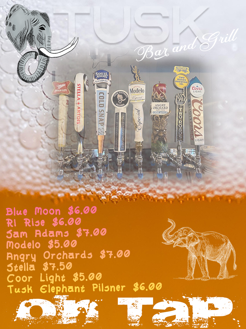 beers on tap